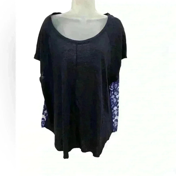 Talbots Tops - Talbots Mixed Media Blouse
